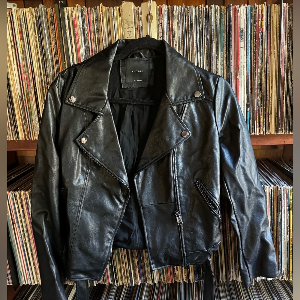 Elodie Faux Leather Jacket